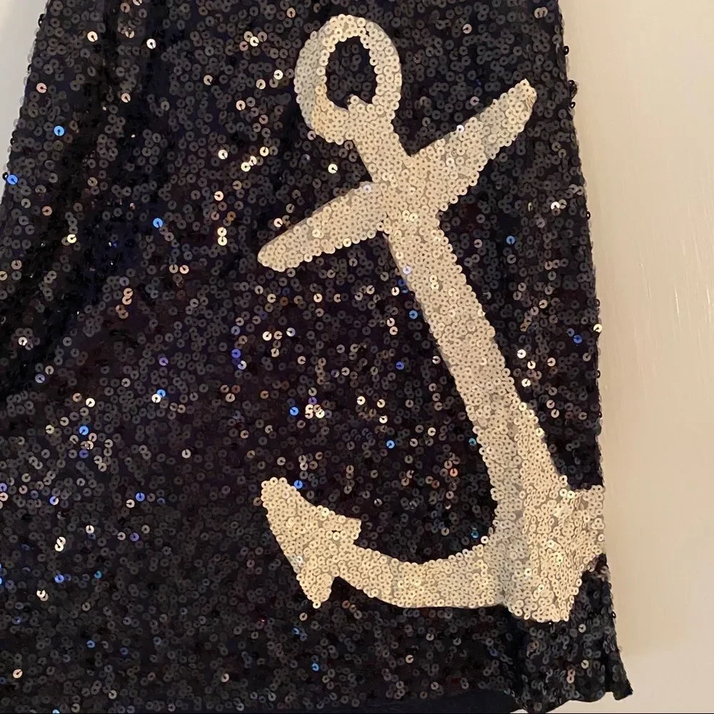 J. Crew Sequined Blouse